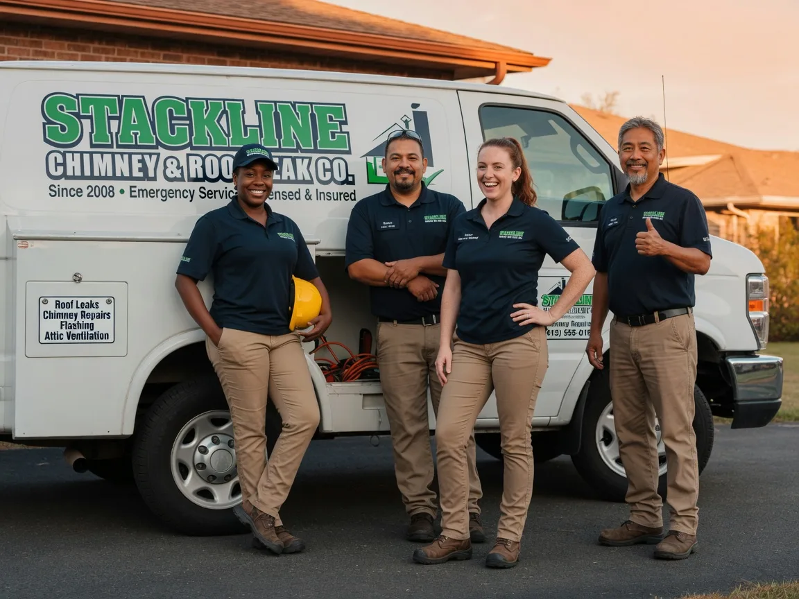 Chimney flashing repair company in Racine, MN